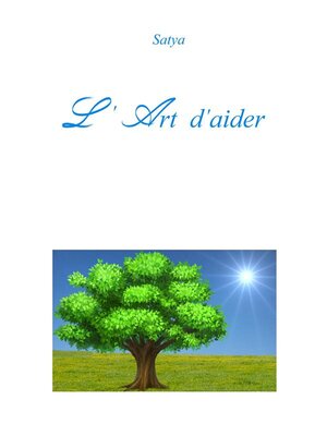 cover image of L'Art d'aider